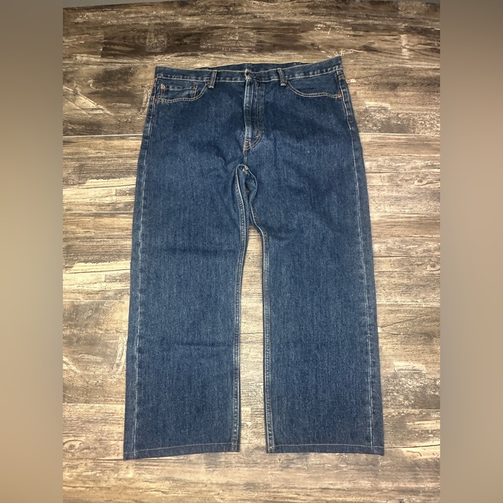 Levi’s 505 Jeans W40 L25 Dark Wash Straight Leg Denim Great Condition